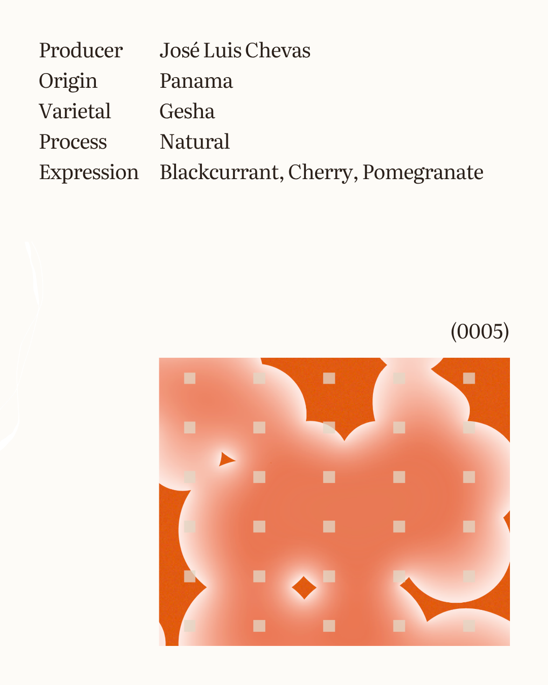 Chevas Estate Gesha Natural Choclo #6802